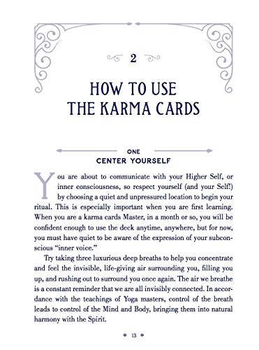 Karma Cards Deck-Earth Fairy Holistics