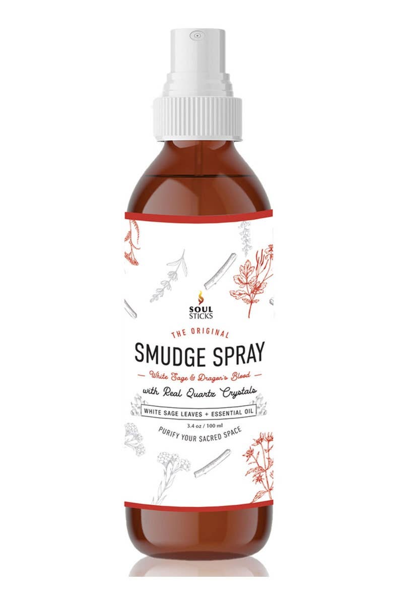 Soul Sticks - Dragon's Blood Sage Smudge Spray (3.5 oz)-Earth Fairy Holistics