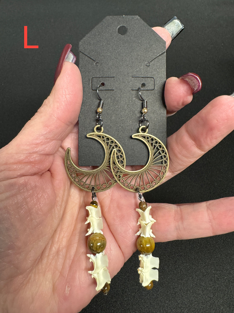 Bone & Stone: Sacred Balance Earrings