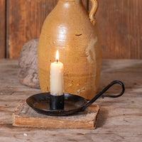 Cast Iron Candle Holder with Handles-Earth Fairy Holistics