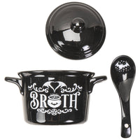 Bat Broth Soup Bowl/Serving Dish-Earth Fairy Holistics