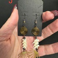 Bone & Stone: Sacred Balance Earrings