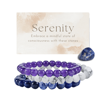 Intentions Bracelet Serenity 8mm-Earth Fairy Holistics