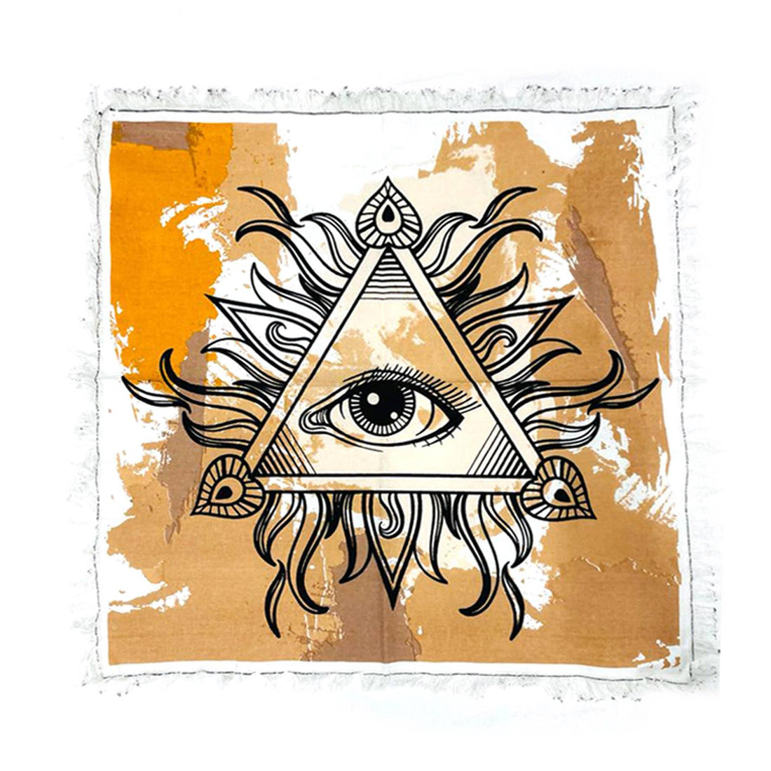 Evil Eye Altar Cloth (18 x 18 in.)-Earth Fairy Holistics