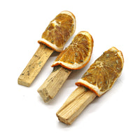 Cedar + Orange Palo Santo Pops-Earth Fairy Holistics