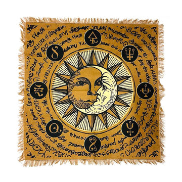 The Sun Altar Cloth (18 x 18 in.)-Earth Fairy Holistics