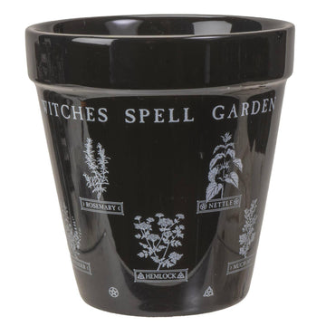 Witches Spell Garden Planter Pot-Earth Fairy Holistics