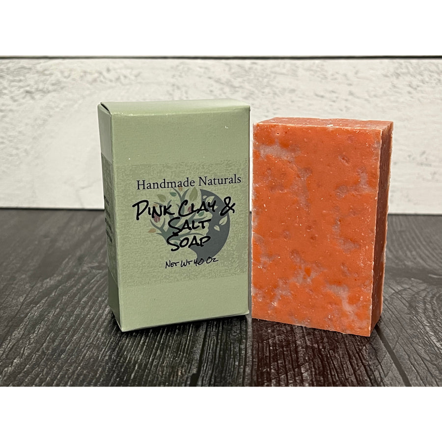 Pink Clay & Salt Soap-Earth Fairy Holistics