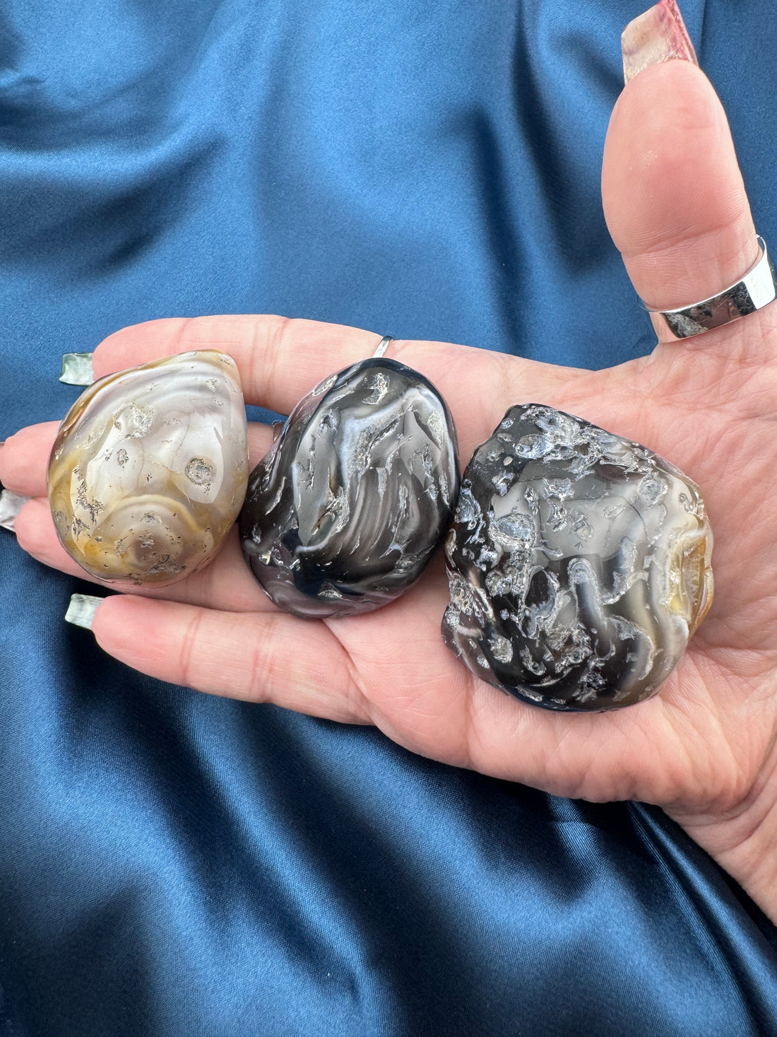 Agate Polished Stone-Handmade Naturals Inc