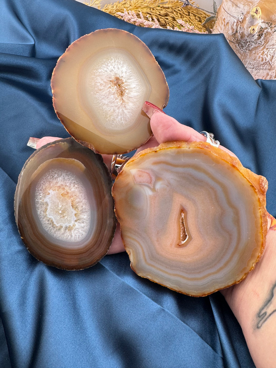 Agate Slices-Handmade Naturals Inc