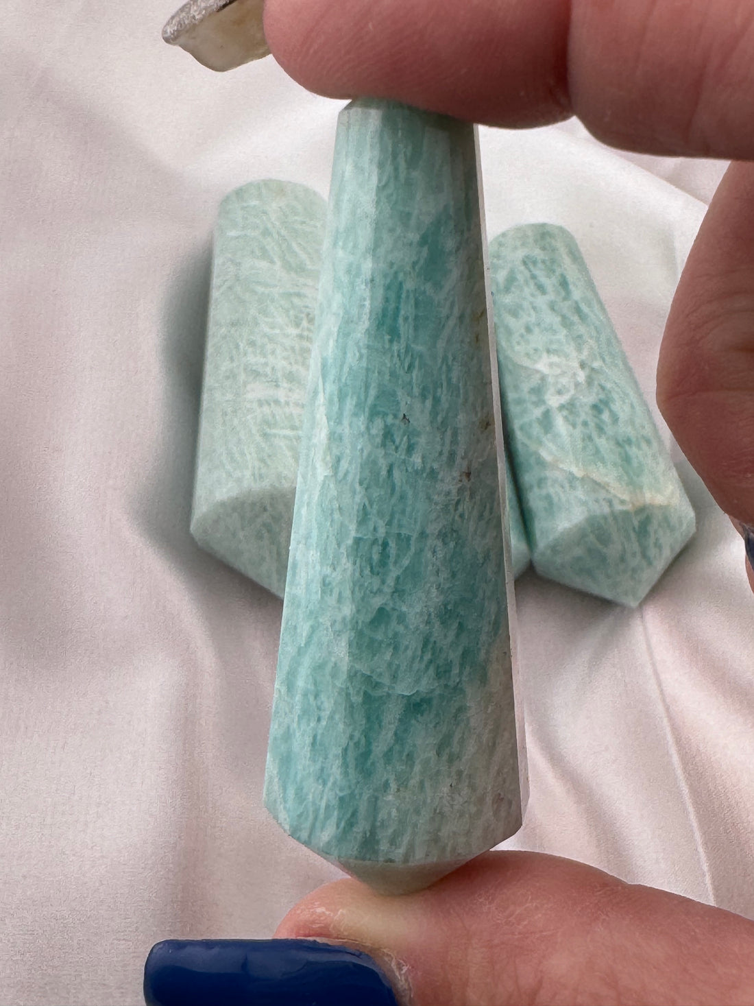 Amazonite Double Terminated Points-Earth Fairy Holistics