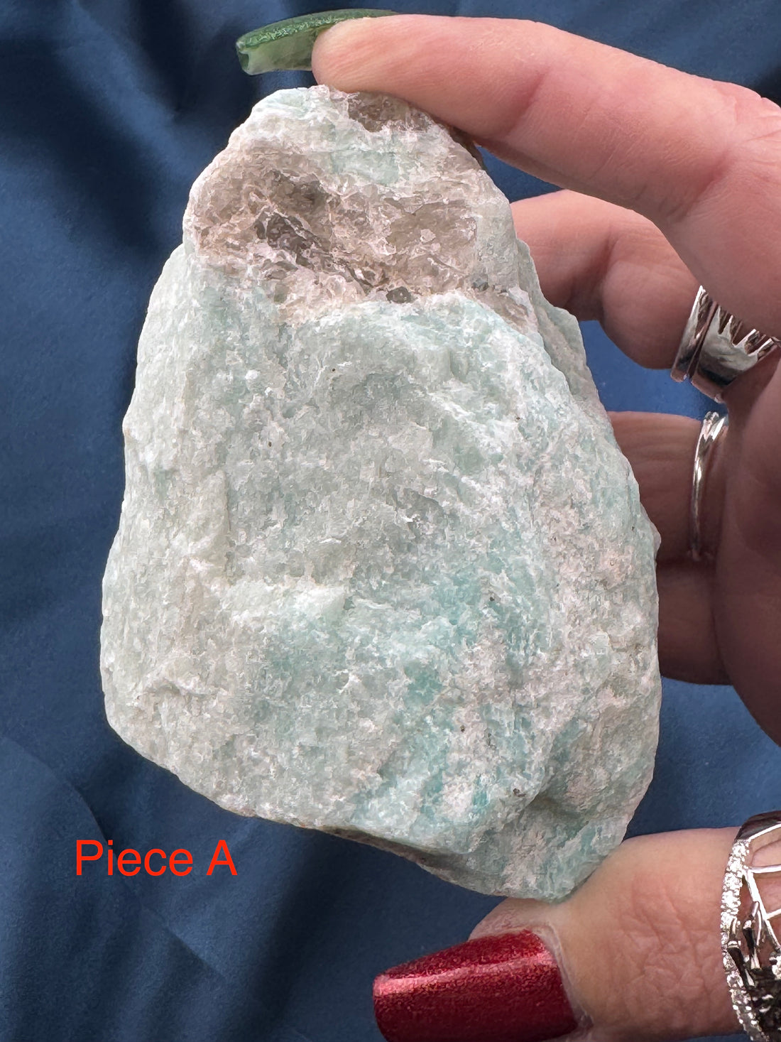 Amazonite Rough Stone-Handmade Naturals Inc