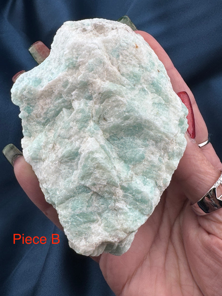 Amazonite Rough Stone-Handmade Naturals Inc