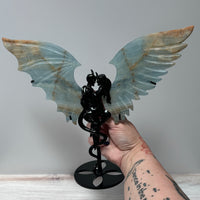 Angel & Demon Crystal Wings-Handmade Naturals Inc