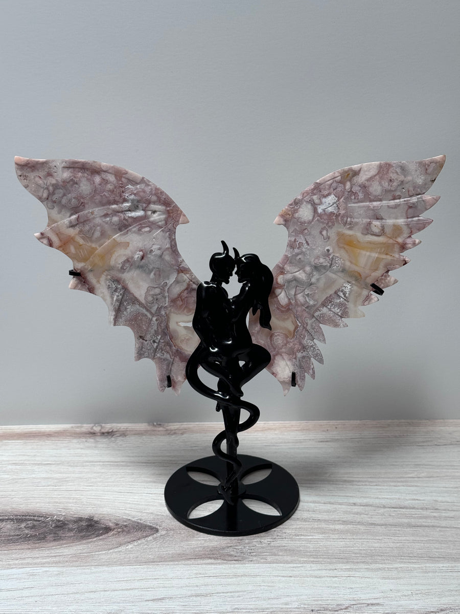 Angel & Devil Crystal Wings-Earth Fairy Holistics