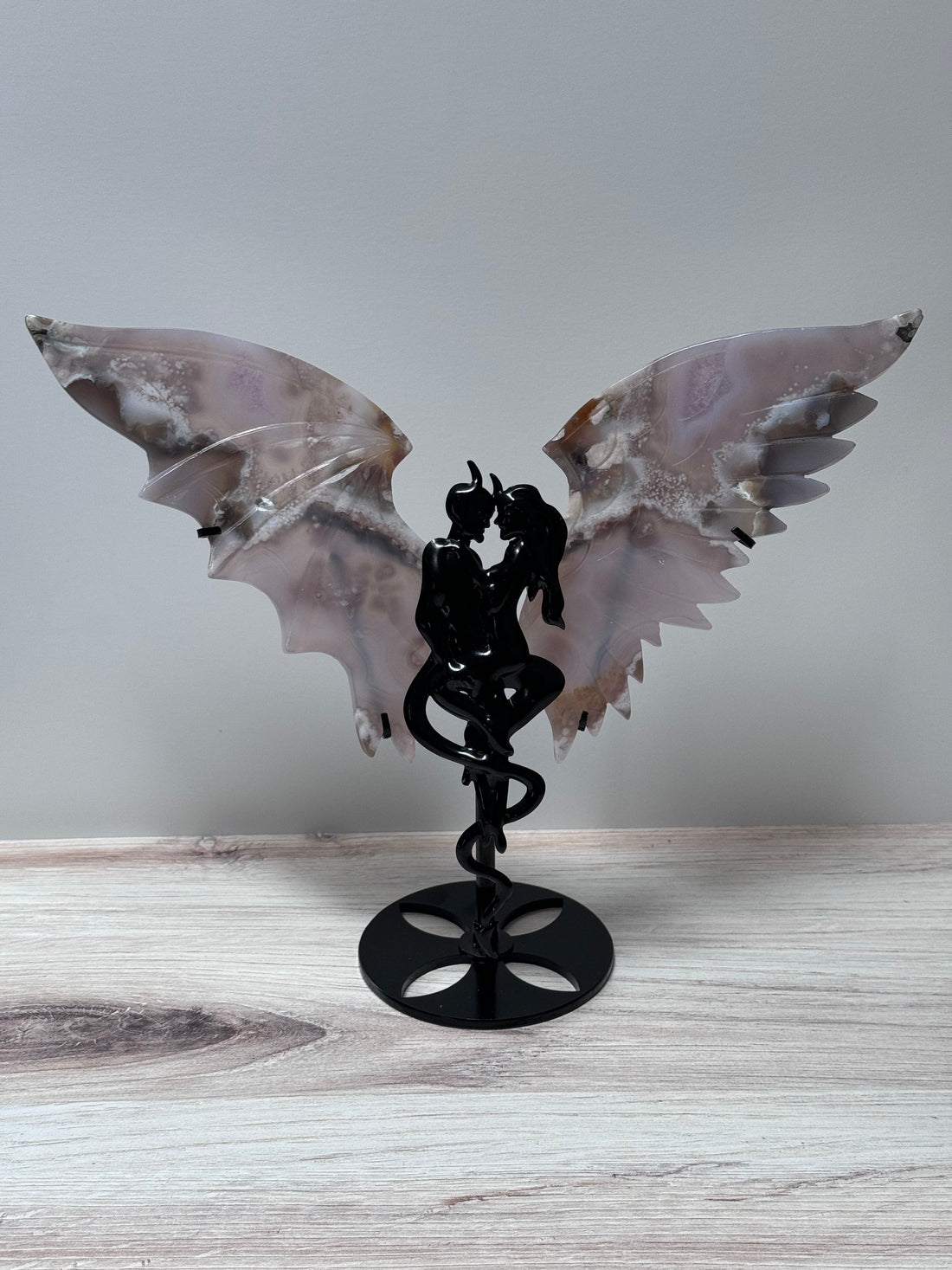 Angel & Demon Crystal Wings-Handmade Naturals Inc