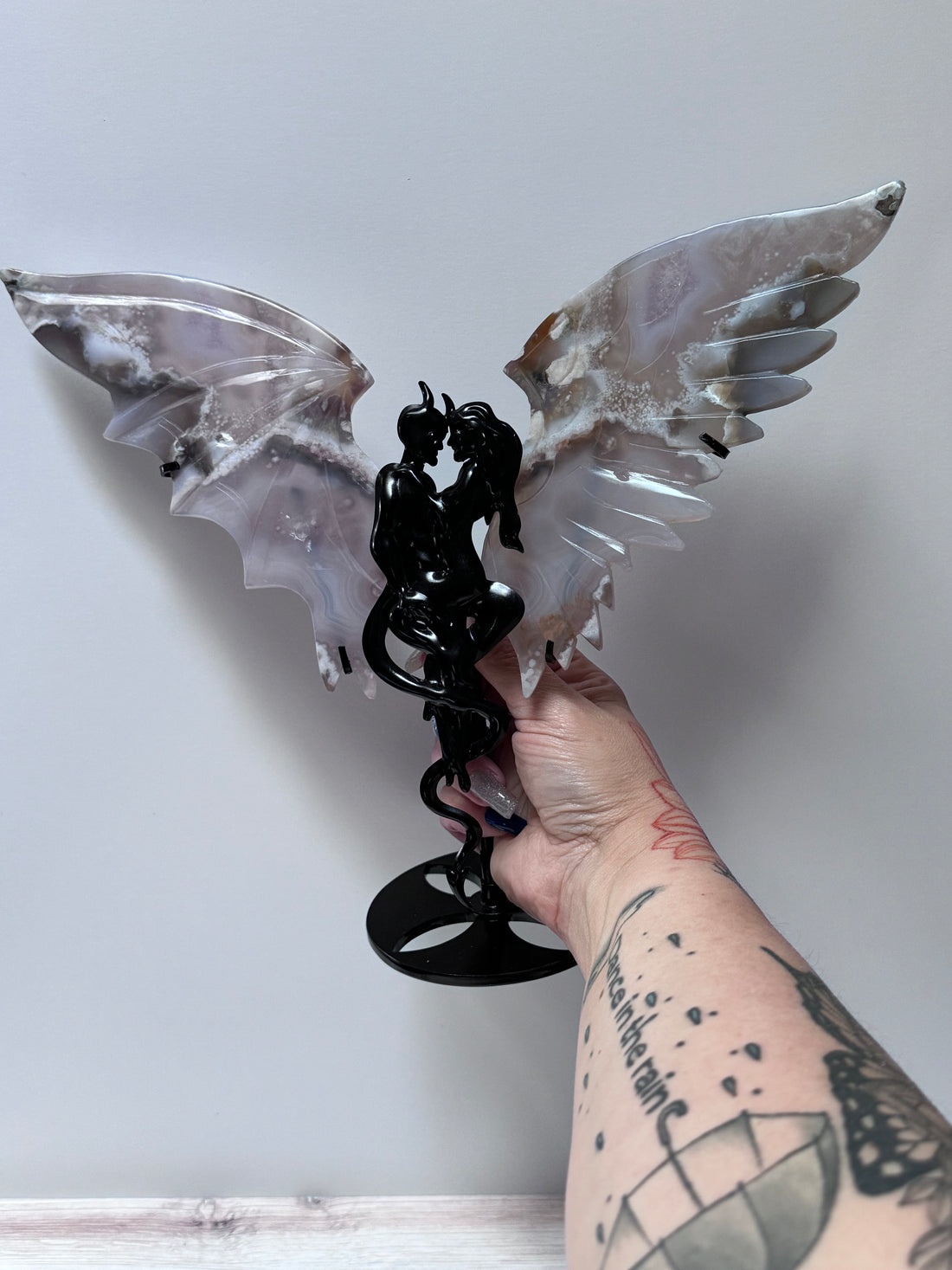 Angel & Devil Crystal Wings-Earth Fairy Holistics