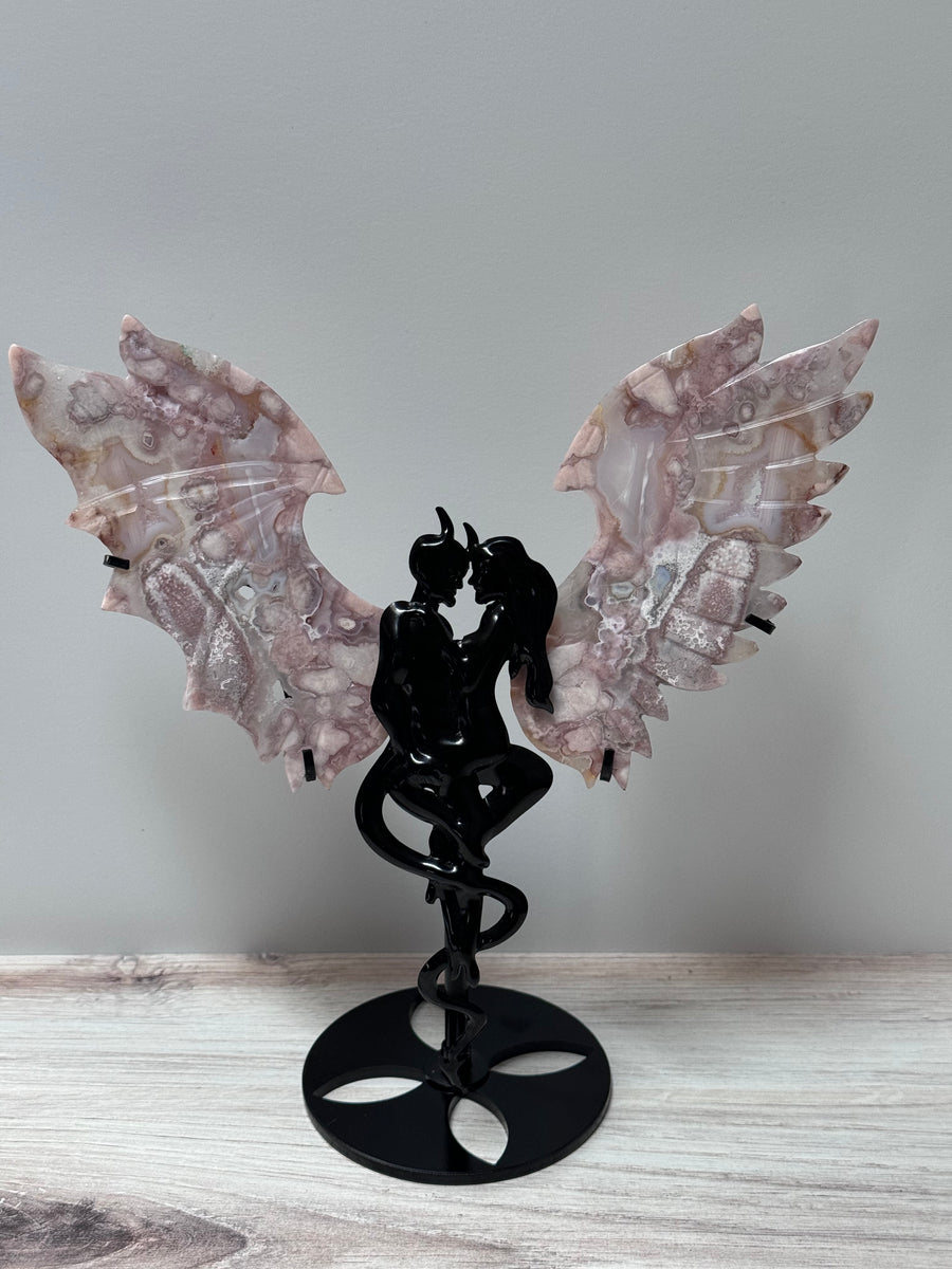 Angel & Devil Crystal Wings-Earth Fairy Holistics