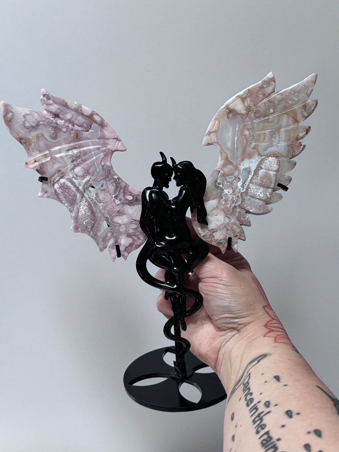 Angel & Devil Crystal Wings-Earth Fairy Holistics