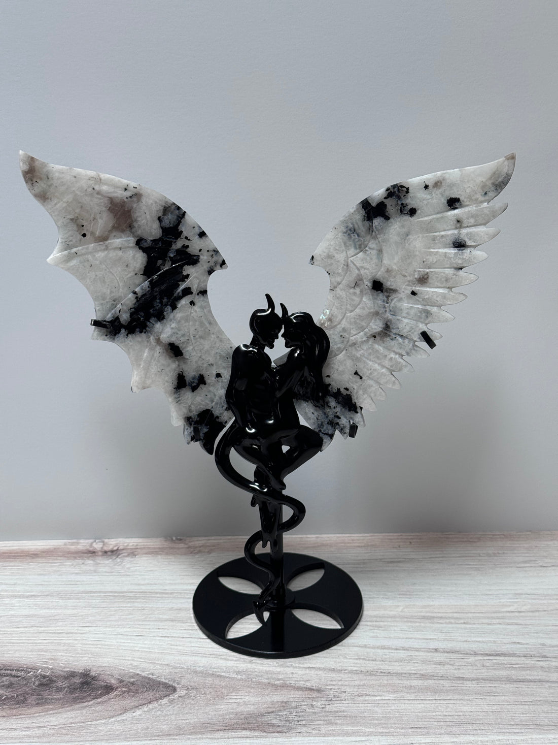 Angel & Demon Crystal Wings-Handmade Naturals Inc