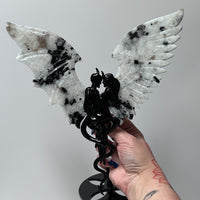 Angel & Devil Crystal Wings-Earth Fairy Holistics