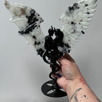 Angel & Demon Crystal Wings-Handmade Naturals Inc