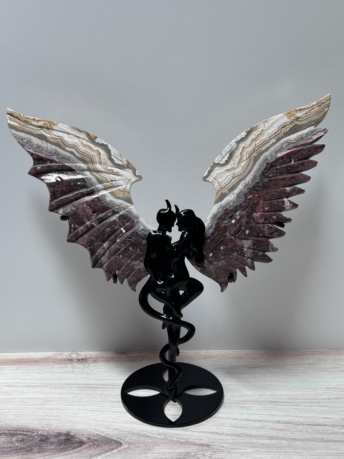 Angel & Devil Crystal Wings-Earth Fairy Holistics