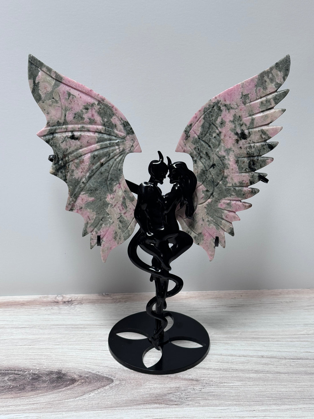 Angel & Demon Crystal Wings-Handmade Naturals Inc