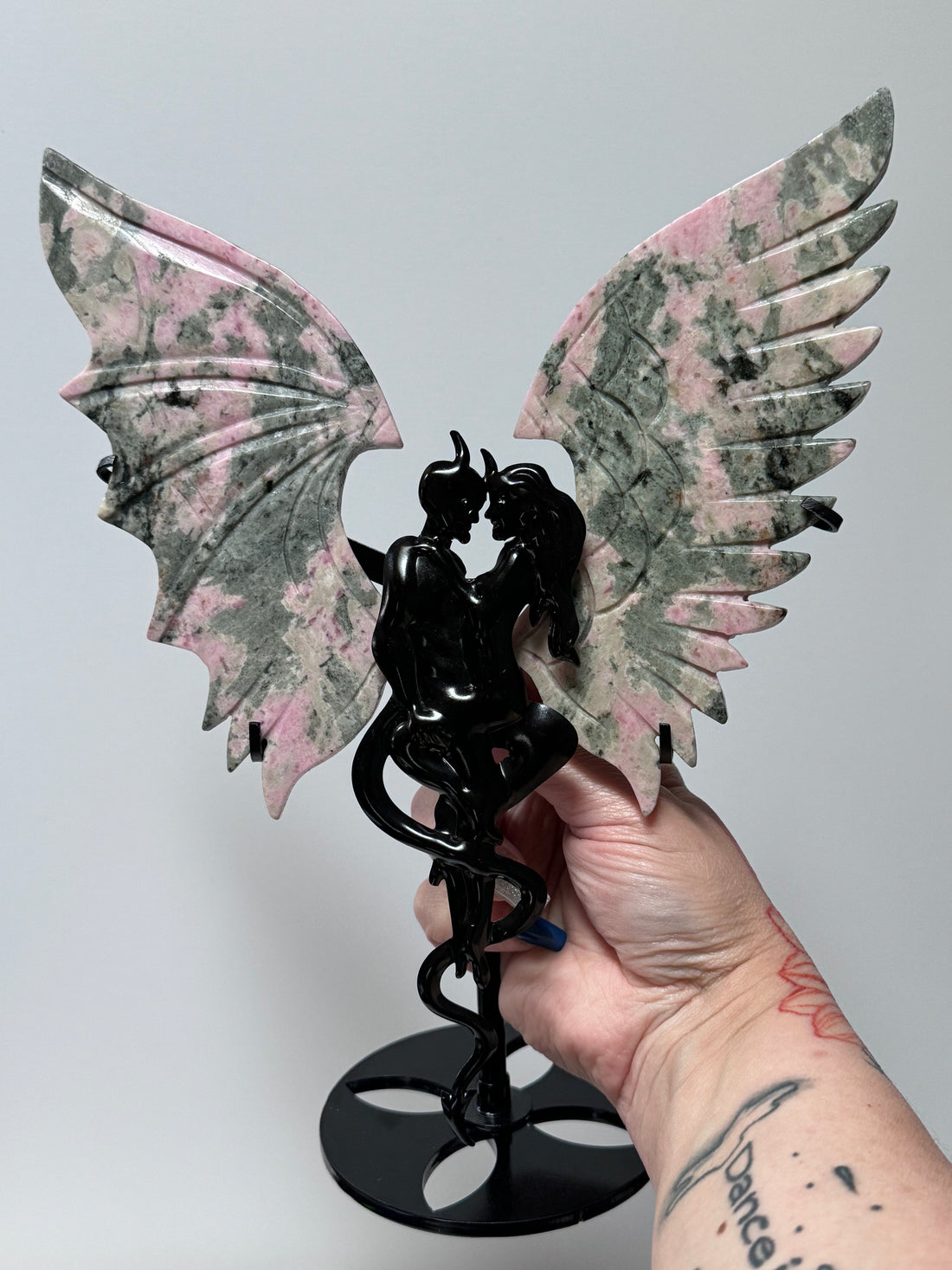 Angel & Devil Crystal Wings-Earth Fairy Holistics