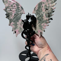 Angel & Demon Crystal Wings-Handmade Naturals Inc