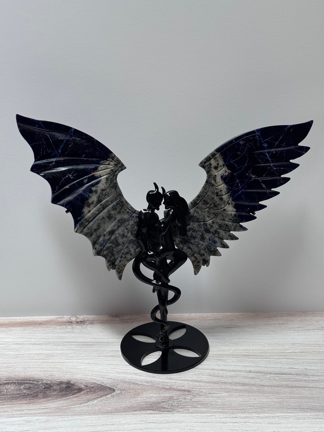 Angel & Demon Crystal Wings-Handmade Naturals Inc