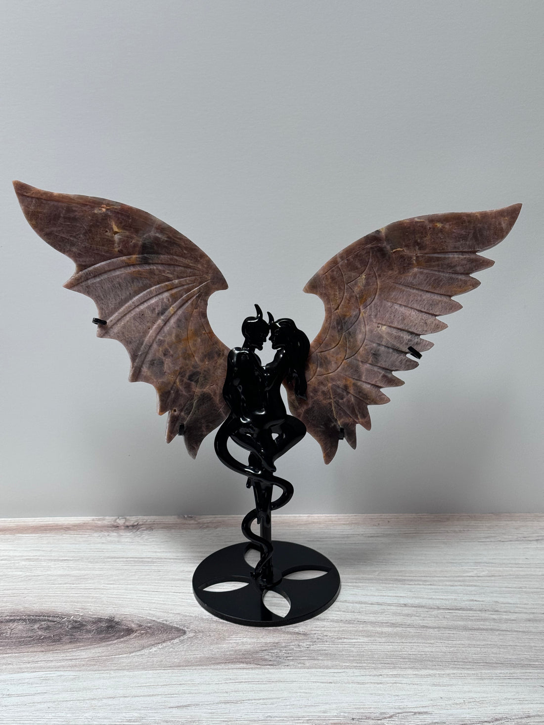 Angel & Devil Crystal Wings-Earth Fairy Holistics