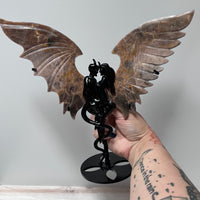 Angel & Demon Crystal Wings-Handmade Naturals Inc