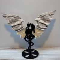 Angel & Demon Crystal Wings-Handmade Naturals Inc