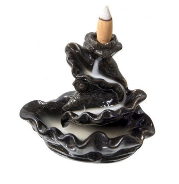 Ceramic Backflow Incense Burner - Waterfall-Earth Fairy Holistics