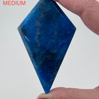 Blue Apatite Rhombus-Earth Fairy Holistics