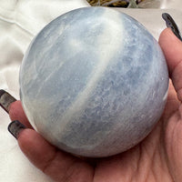 Blue Calcite Spheres-Handmade Naturals Inc