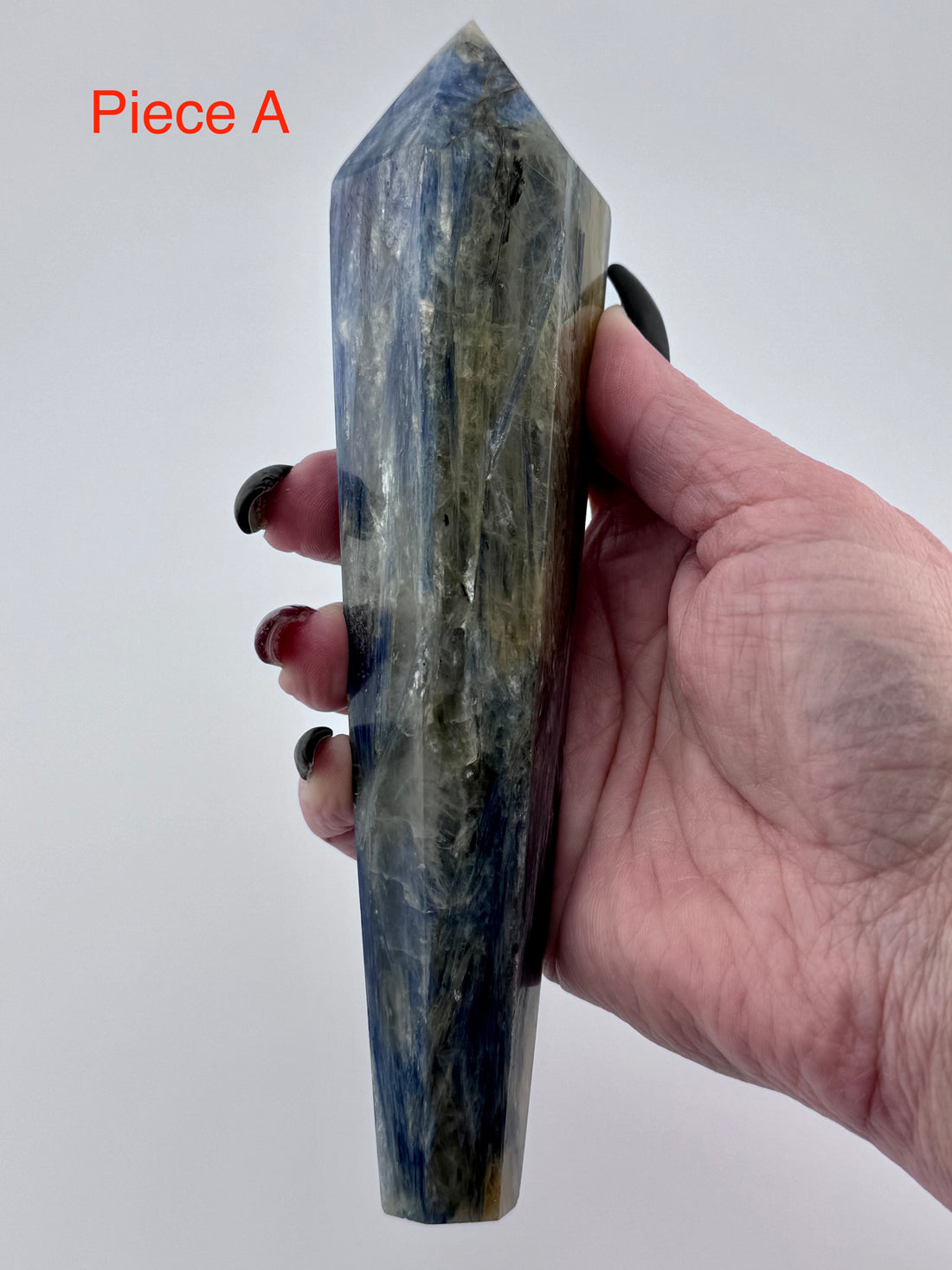 Blue Kyanite with Mixed Quartz Scepter Wand-Earth Fairy Holistics