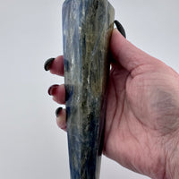 Blue Kyanite with Mixed Quartz Scepter Wand-Earth Fairy Holistics