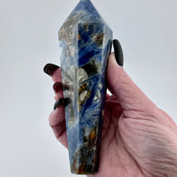 Blue Kyanite with Mixed Quartz Scepter Wand-Earth Fairy Holistics