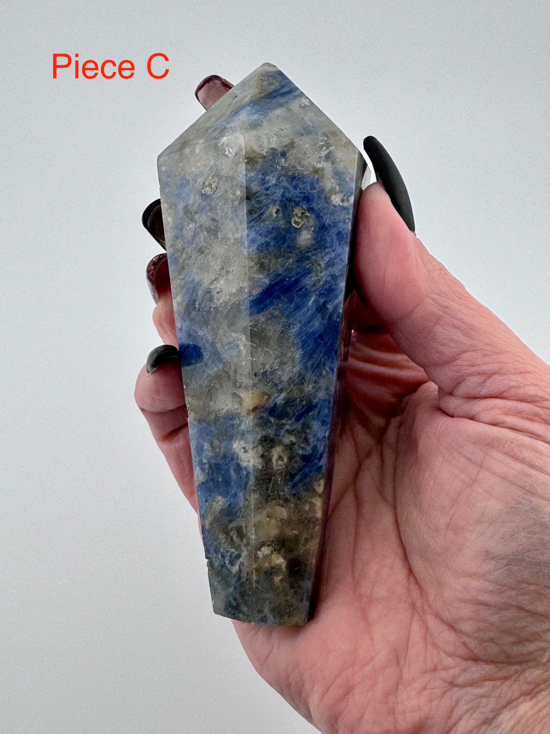 Blue Kyanite with Mixed Quartz Scepter Wand-Earth Fairy Holistics