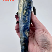 Blue Kyanite with Mixed Quartz Scepter Wand-Earth Fairy Holistics