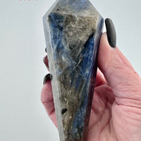 Blue Kyanite with Mixed Quartz Scepter Wand-Earth Fairy Holistics