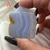 Blue Lace Agate Tower Points-Handmade Naturals Inc