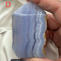 Blue Lace Agate Tower Points-Handmade Naturals Inc