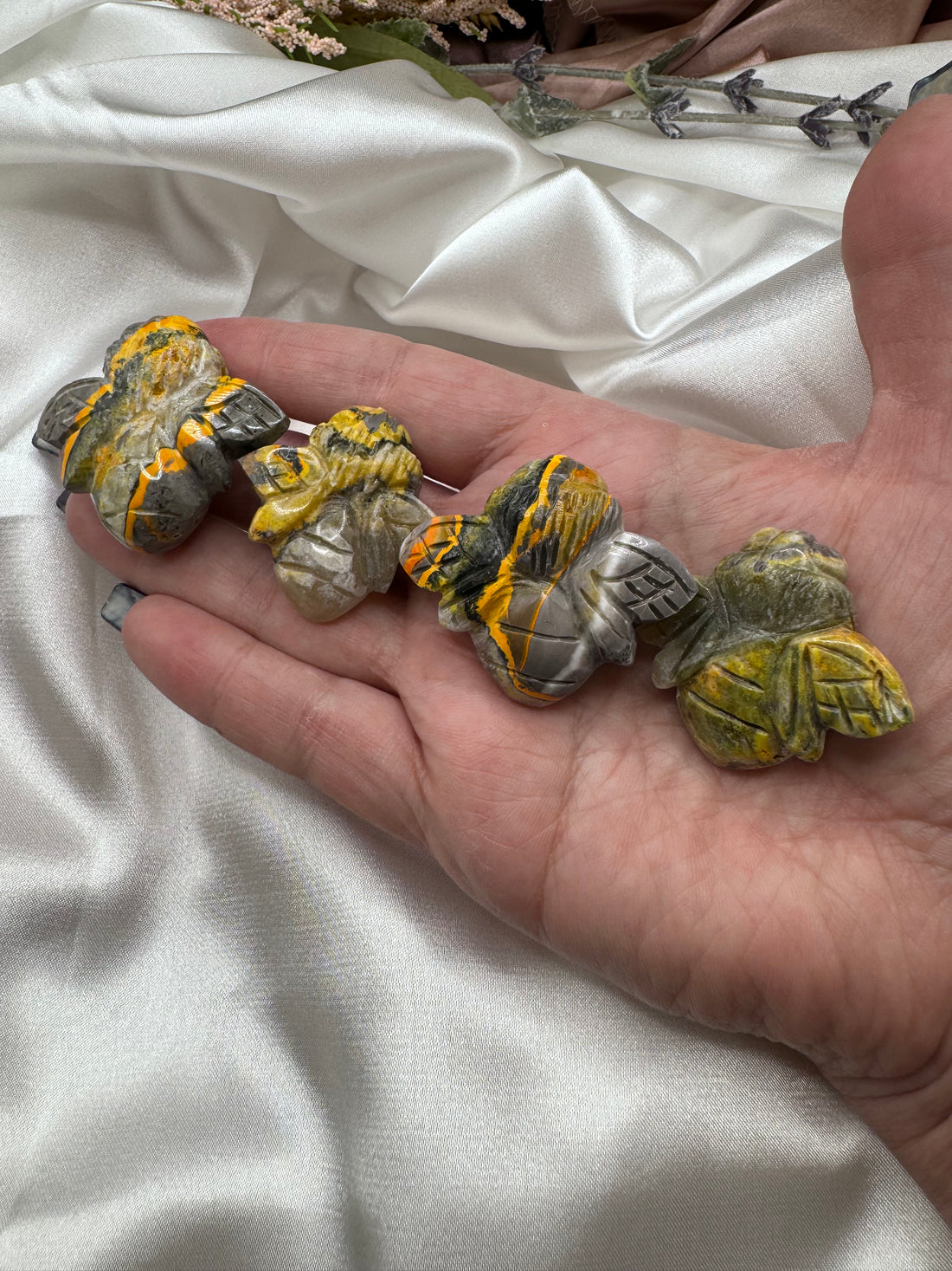 Bumblebee Jasper Bees-Handmade Naturals Inc