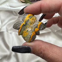 Bumblebee Jasper Bee Carving-Earth Fairy Holistics