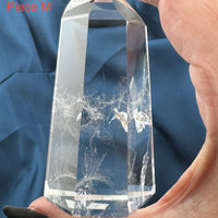 Clear Quartz Obelisk Points (Grade AA Brazilian)-Handmade Naturals Inc