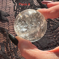 Clear Quartz Spheres (Brazilian)-Handmade Naturals Inc