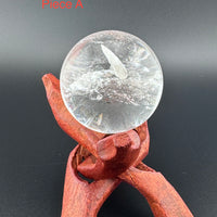 Clear Quartz Spheres (Brazilian)-Handmade Naturals Inc